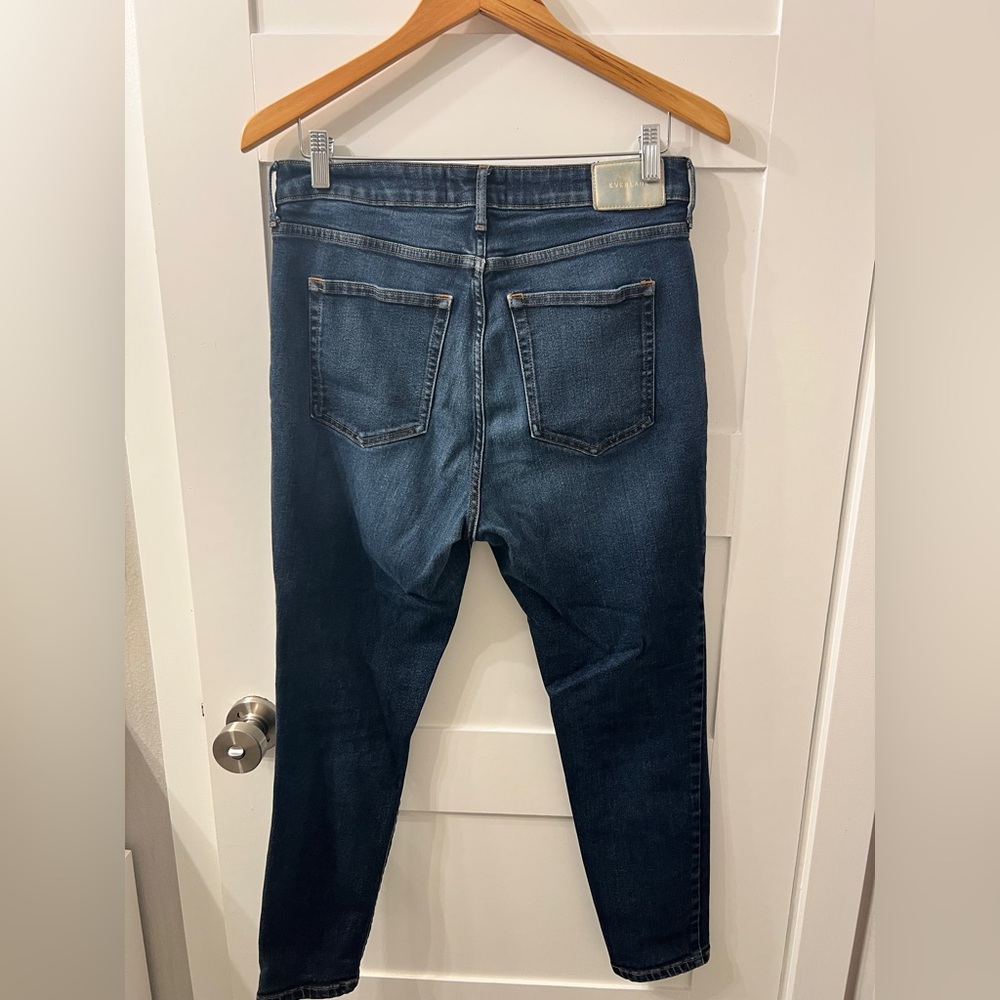 Everlane Curvy High Rise Crop Skinny Women's Jeans - Picture 2 of 3